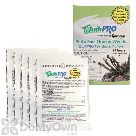 Roundup QuikPRO - CASE (30 x 1.5 oz. packs)