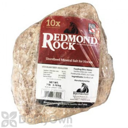 Redmond Rock Unrefined Mineral Salt for Horses 