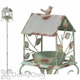 Regal Art and Gift Rustic Bird House Bird Feeder with Stake (10388)
