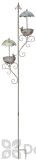 Regal Art and Gift Rustic Double Umbrella Bird Feeder with Stake (10389)