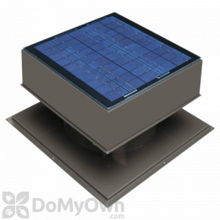 image of Remington Solar Attic Fan Gray 20 - Watt (SF20-GR)