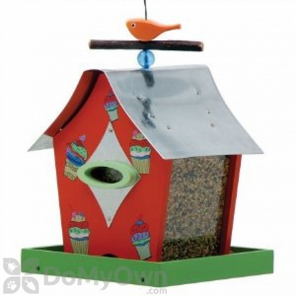 Rossos International Retro Chic Cupcakes Bird Feeder (WF33)