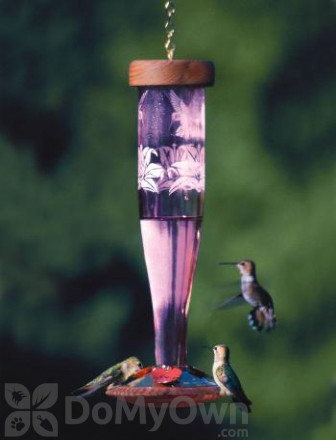Schrodt Amethyst Paradise Lantern Hummingbird Feeder 12 in. (HBLAP)