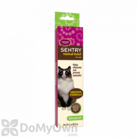 Sentry Hairball Relief for Cats Malt Flavor