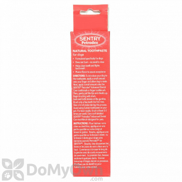 Sentry petrodex best sale peanut flavored