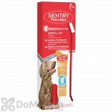 Sentry Petrodex Dental Care Kit for Dogs with Peanut Flavor Toothpaste