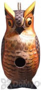 Songbird Essentials Great Horned Owl Bird House (SE3880301)