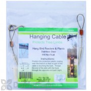 Songbird Essentials Hanging Cable For Bird Feeders and Plants 24 in. (SE8024)