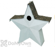 Songbird Essentials White Country Star Bird House (SE916)