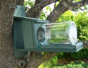 Songbird Essentials Recycled Plastic Squirrel Feeder with Jar (SERUB412)