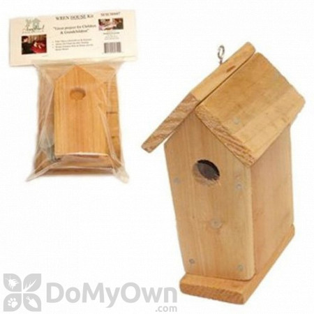 Songbird Essentials Cedar Wren House Kit (SESCSRW7003)