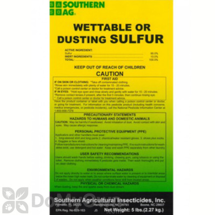 Southern Ag Dusting Wettable Sulfur