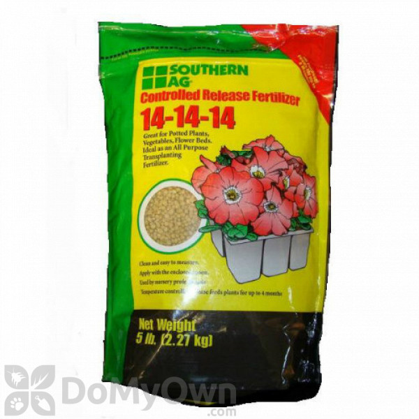 Southern Ag Controlled Release Fertilizer 14-14-14 - 5 lb