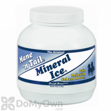 Straight Arrow Mane N Tail Mineral Ice Pain Relief Gel for Horses 5 lb.