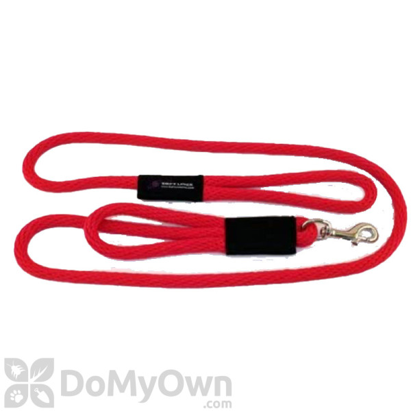 Soft Lines 2 Handled Sidewalk Safety Dog Snap Leash 3 / 8\" Diame