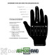Tomahawk ArmOR Hand Procedural Handling Gloves with Three Open Fingers - Medium