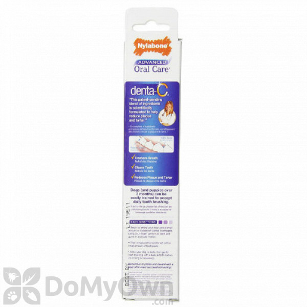 nylabone tartar control toothpaste