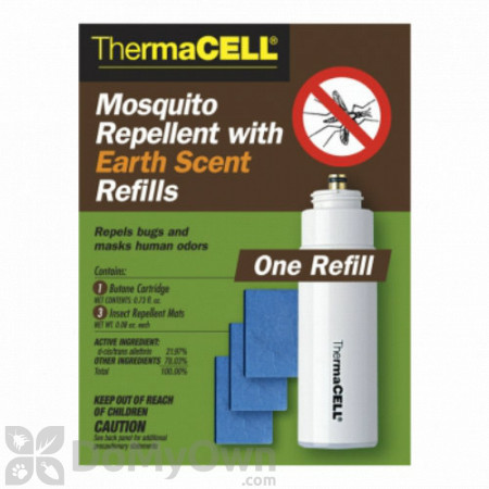 ThermaCELL Mosquito Repellent with Earth Scent Refills (12 hrs) (E 1)