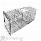 Tomahawk Flush Mount, Heavy Duty Pro Series Live Cage Trap Model 1010SS-F (Raccoon & Woodchuck size)