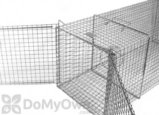Tomahawk Model 610B Rigid Trap w Easy Release Door for Medium/Large Dogs  and Coyotes 60x20x26