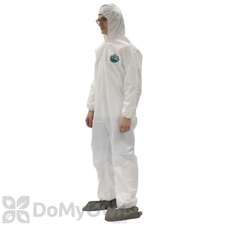 Tyvek Disposable Coveralls with Hood and Booties - XXL 