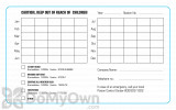 Rodent Bait Station Maintenance Labels