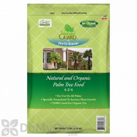 Ferti-lome Natural Guard Natural and Organic Palm Tree Food 4 - 2 - 4 12 lbs.