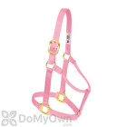 Weaver Leather 1 in. Original Non - Adjustable Halter for Yearling Horse - Pink
