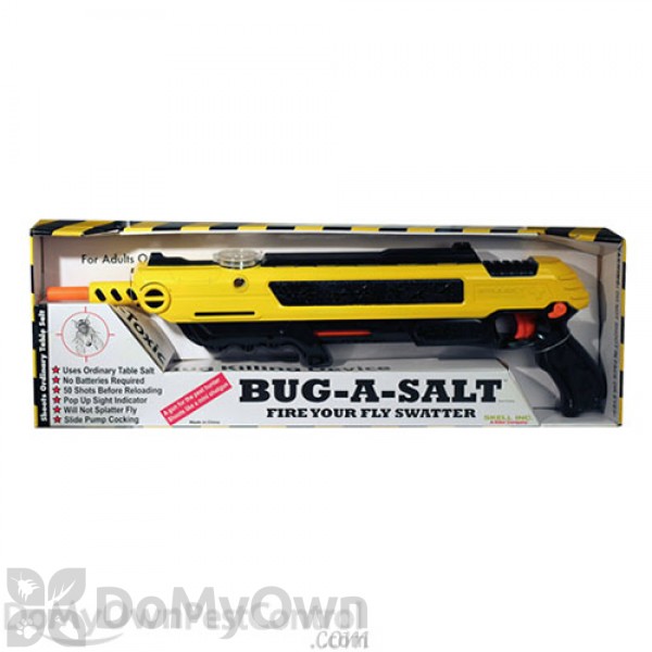 BUG-A-SALT Black Fly Edition 3.0 Salt GUN Rifle Non-Toxic Bug Killing  Device
