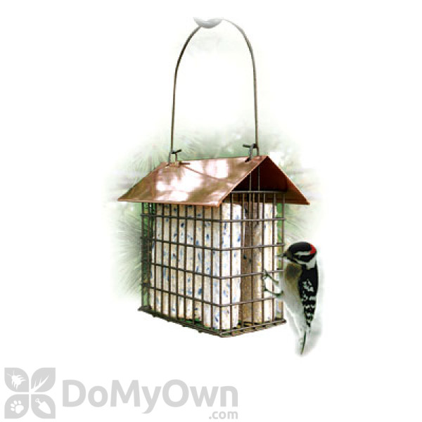 Woodlink Coppertop Double Suet Cage Bird Feeder Dcopsuet