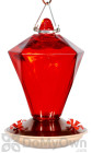 Woodlink Audubon Ruby Diamond Glass Hummingbird Feeder (NAH9)