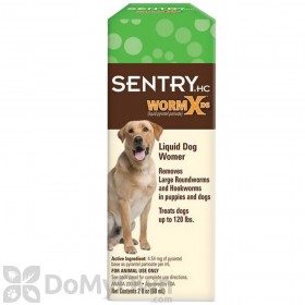 Sentry WormX HC DS Liquid Wormer For Dogs