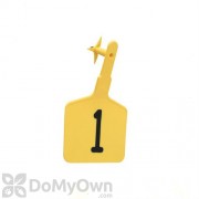 Y - TEX LoneStar Large Tags Numbered 1 to 25