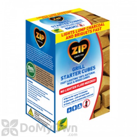 Zip Natural Grill Starter Cubes