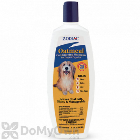 Zodiac Oatmeal Conditioning Shampoo for Dogs and Puppies