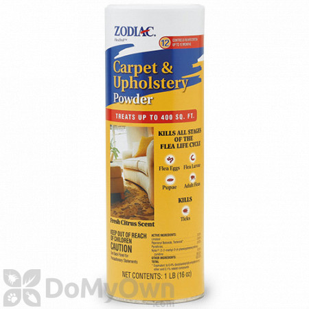 Zodiac FleaTrol Carpet and Upholstery Powder