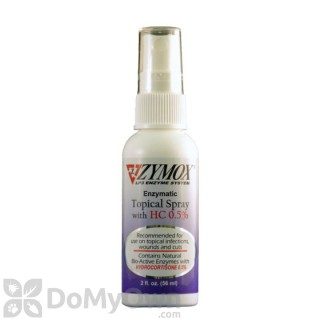 image of Zymox Topical Spray with HC .5%