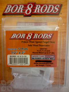 image of Bor8 Rods 1/2 x 4 (100 box)