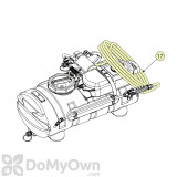 Hose for Chapin 25-gallon Mixes On Exit (M.O.E.) 12V, 2.5 GPM Pump ATV Spot Sprayer (6-9205)