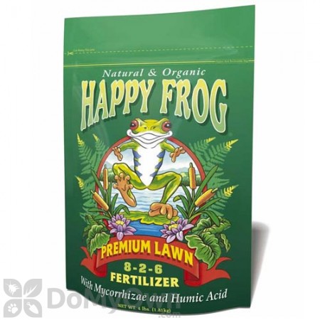 FoxFarm Happy Frog Premium Lawn Organic Fertilizer 8-2-6