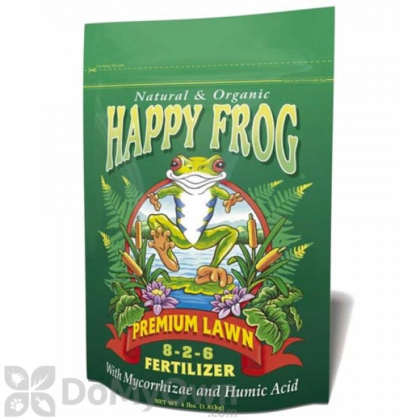 FoxFarm Happy Frog Premium Lawn Organic Fertilizer 8-2-6
