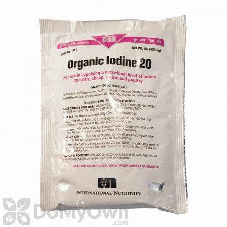 Durvet Organic Iodine 20 Grain