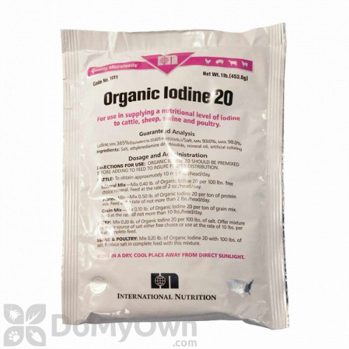 Durvet Organic Iodine 20 Grain