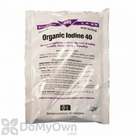 Durvet Organic Iodine 40 Grain