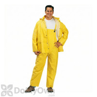 3-Piece PVC Rain Suit With Bib