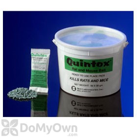 Quintox Rat and Mouse Bait Pellets (Place Paks)