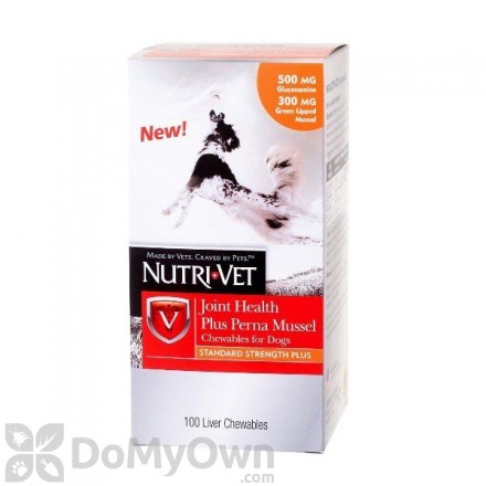 Nutri - Vet Joint Health Plus Perna Mussel Chewables