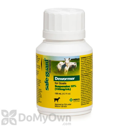 Safe-Guard Dewormer for Goats 125 ml