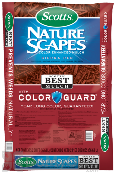 Nature Scapes Color Enhanced Mulch - Sierra Red