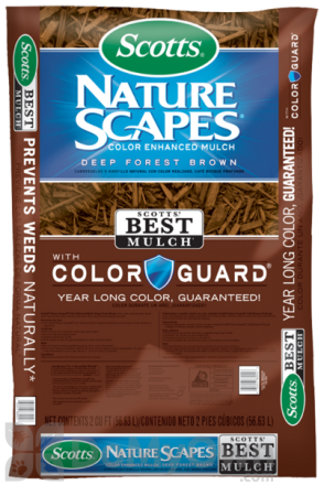 Nature Scapes Color Enhanced Mulch - Deep Forest Brown 